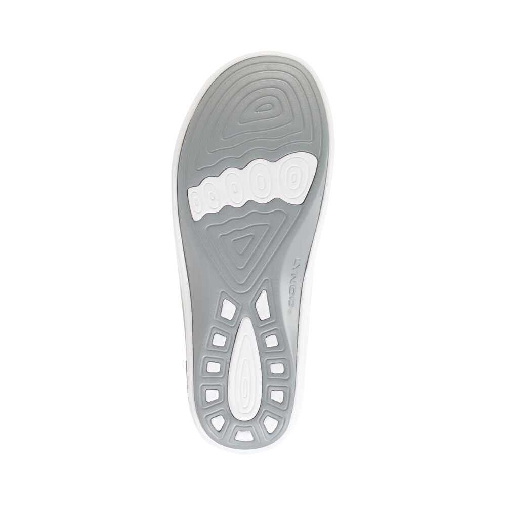 Aetrex Men's Bondi Orthotic Clogs - White | USA 5ZJCO2A